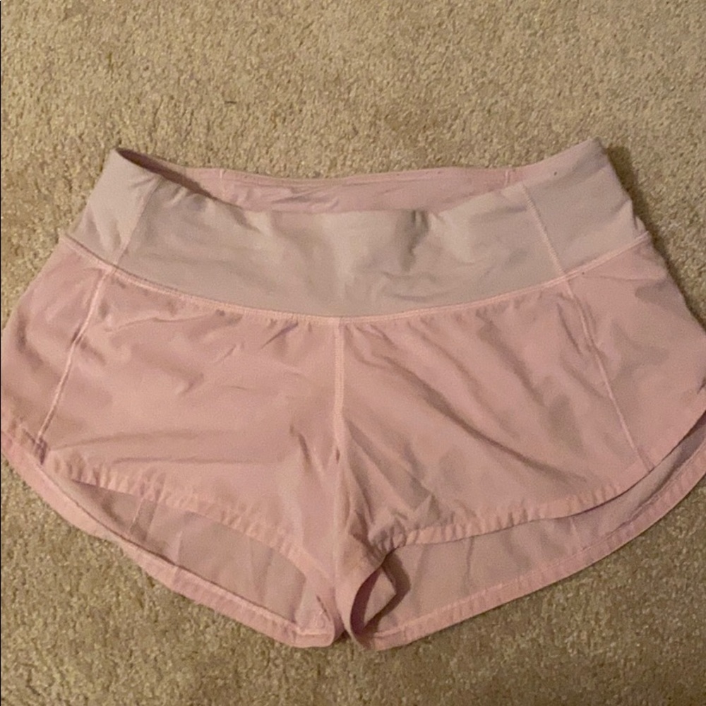 lululemon speed up short 2’’